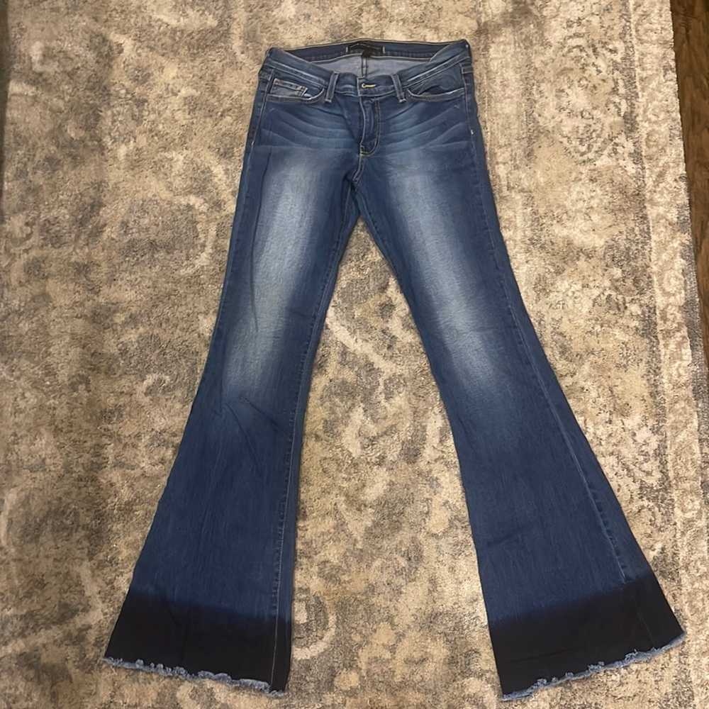 Flying monkey flare jeans